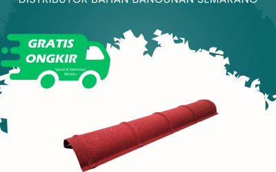 Jenis bahan nok genteng