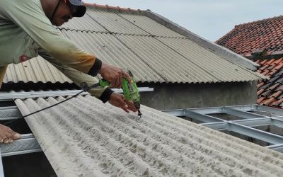 Pengganti atap asbes