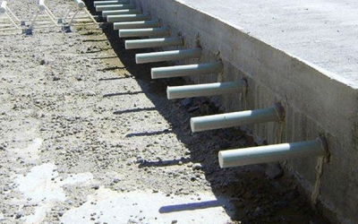 Proses Pemasangan Besi Dowel